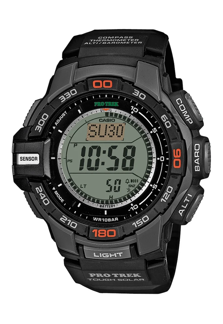 Ceas digital cu functii multiple, Negru