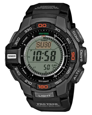 Ceas digital cu functii multiple, Negru