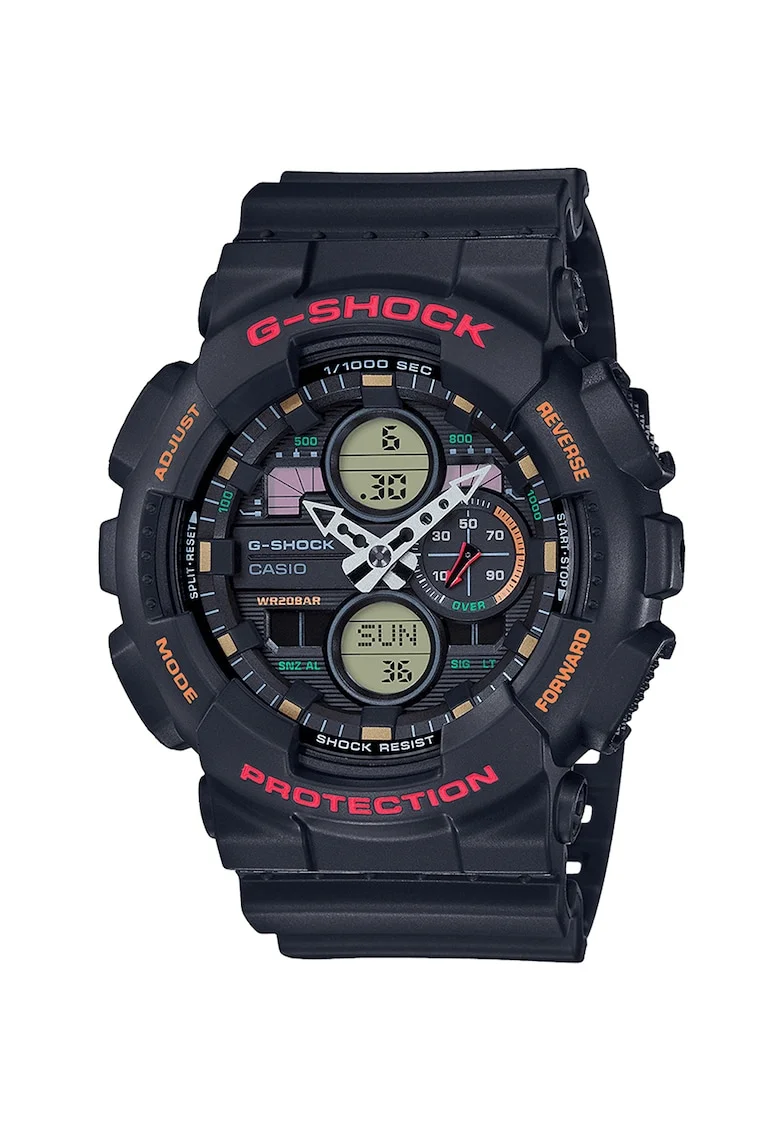 Ceas digital si analog cu functii multiple, Negru