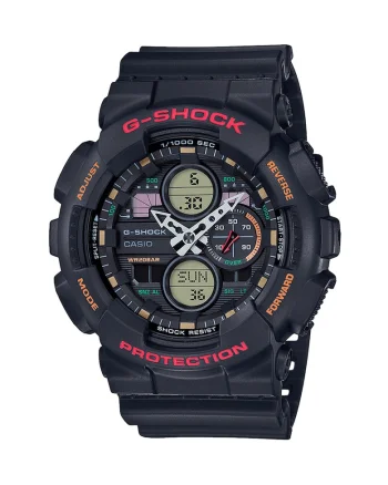Ceas digital si analog cu functii multiple, Negru