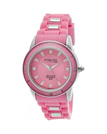 Ceas dama  Attractive Urbanity - 34745, Argintiu/Roz