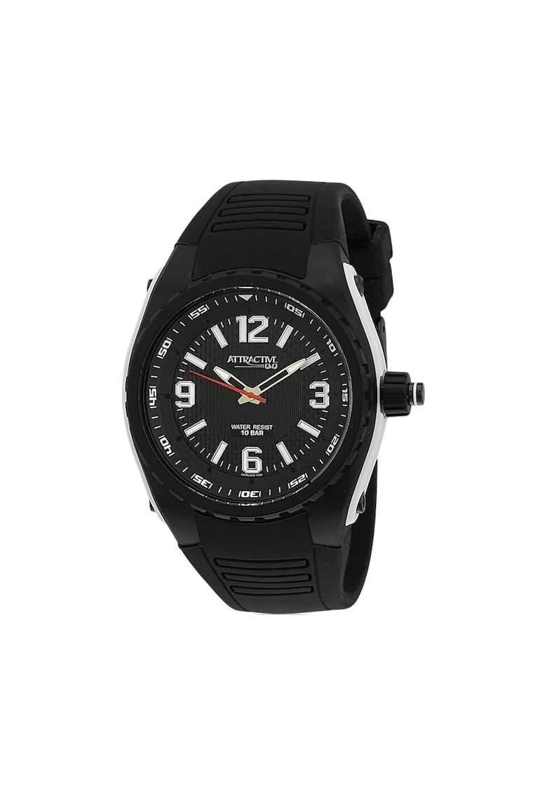 Ceas de barbati  Zippy atractiv, analog 1053637166, Negru