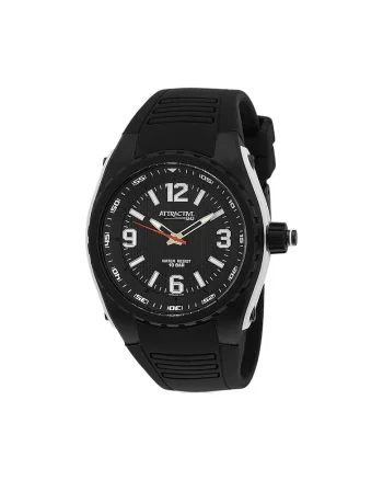 Ceas de barbati  Zippy atractiv, analog 1053637166, Negru
