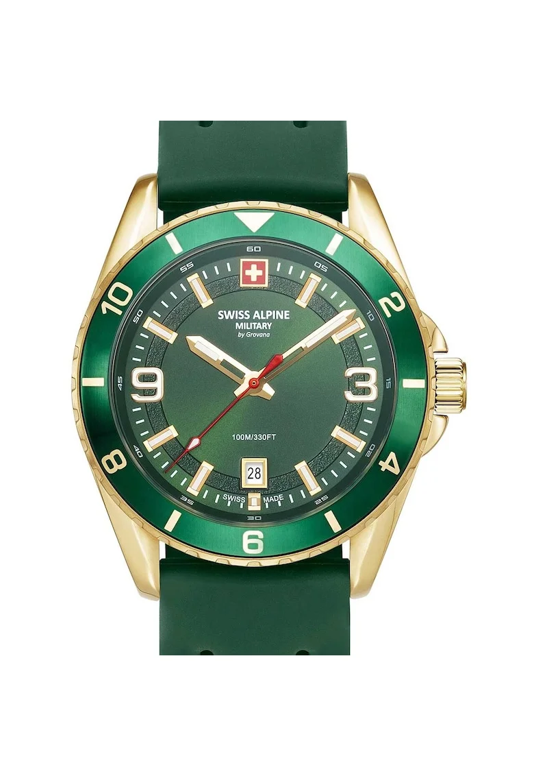 Ceas barbatesc  7034.1814, Quartz, 42mm, 10ATM, Auriu
