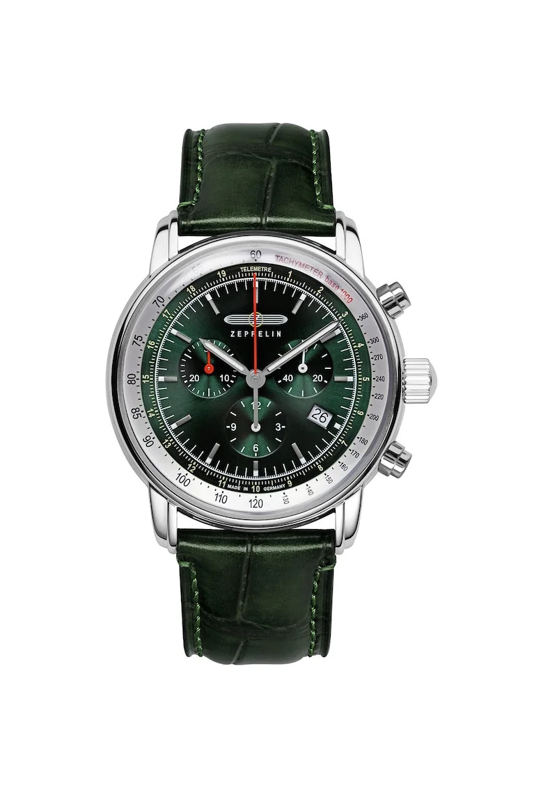 Ceas barbatesc  8888-3, Quartz, 42mm, 5ATM, Verde