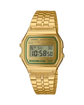Ceas dama  A158WEGV-9AEF Quartz Auriu