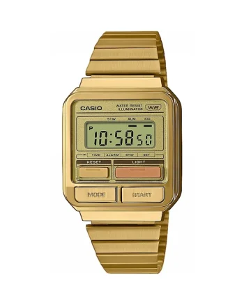 Ceas dama  A120WEG-9AEF Quartz Auriu