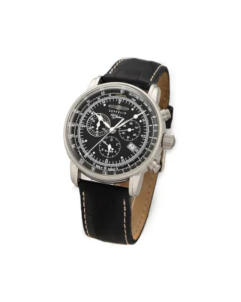 Ceas barbatesc  7680-2, Quartz, 42mm, 5ATM, Argintiu