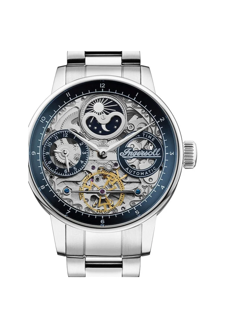 I07707 The Jazz Dual Time Automatic Mens Watch 42mm 5ATM