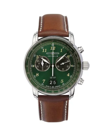 8684-4 Graf Zeppelin LZ127 big-date chrono 41mm 5ATM
