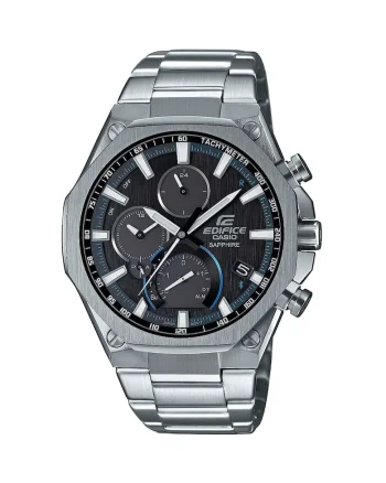 Ceasuri barbatesti  Edifice, 44mm, bratara metalica, rezistenta la apa 10 ATM