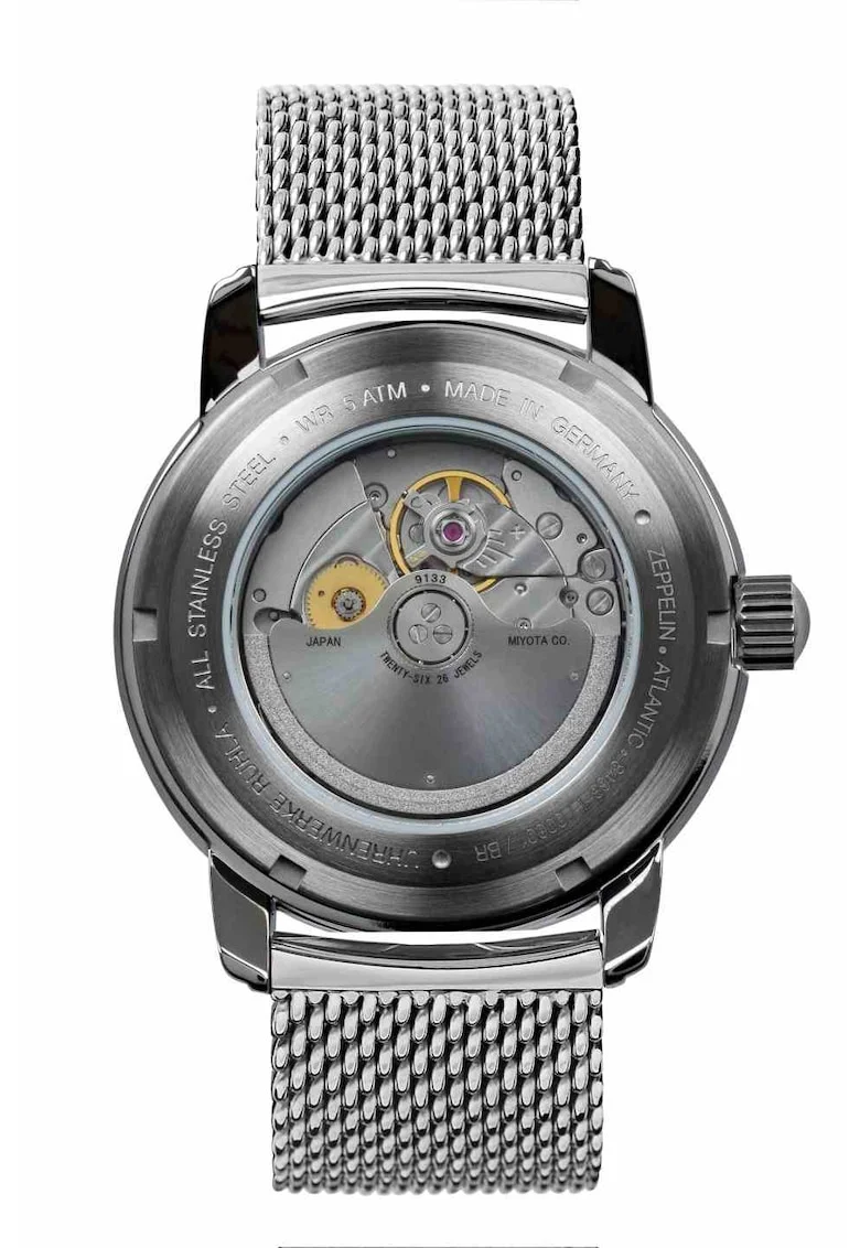 Ceas,  Atlantic, 8468M3, Gri