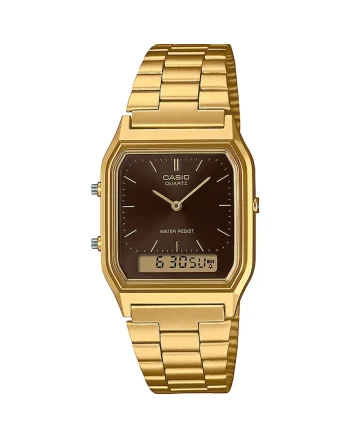 Ceas dama  AQ-230GA-5AMQYES Quartz Auriu