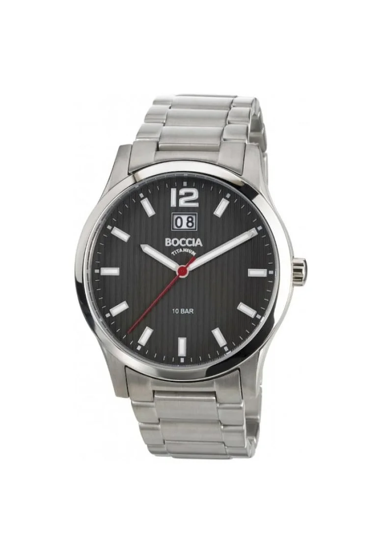 Ceas  Titanium 3580-02, Titan, 10 ATM, Argintiu