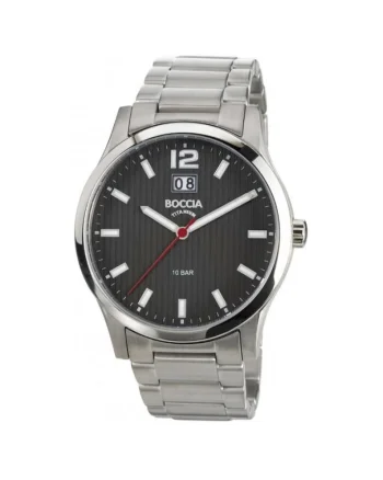 Ceas  Titanium 3580-02, Titan, 10 ATM, Argintiu