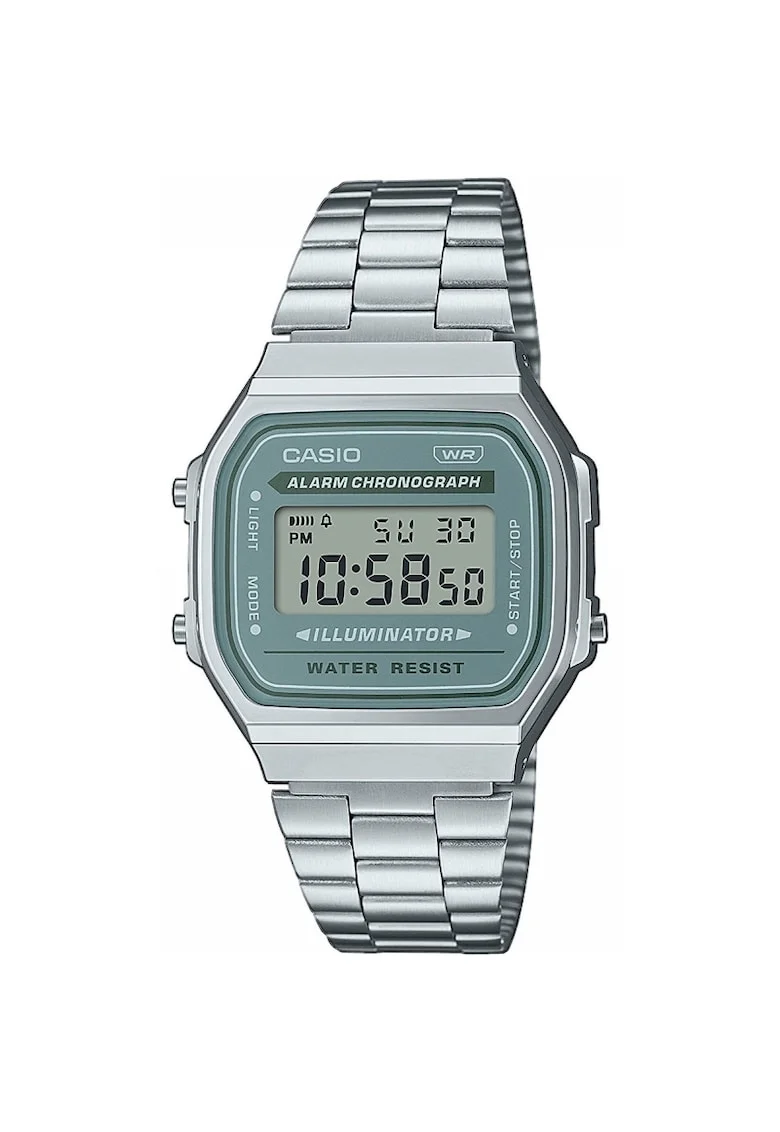 Ceas dama  A168WA-3AYES Quartz Argintiu