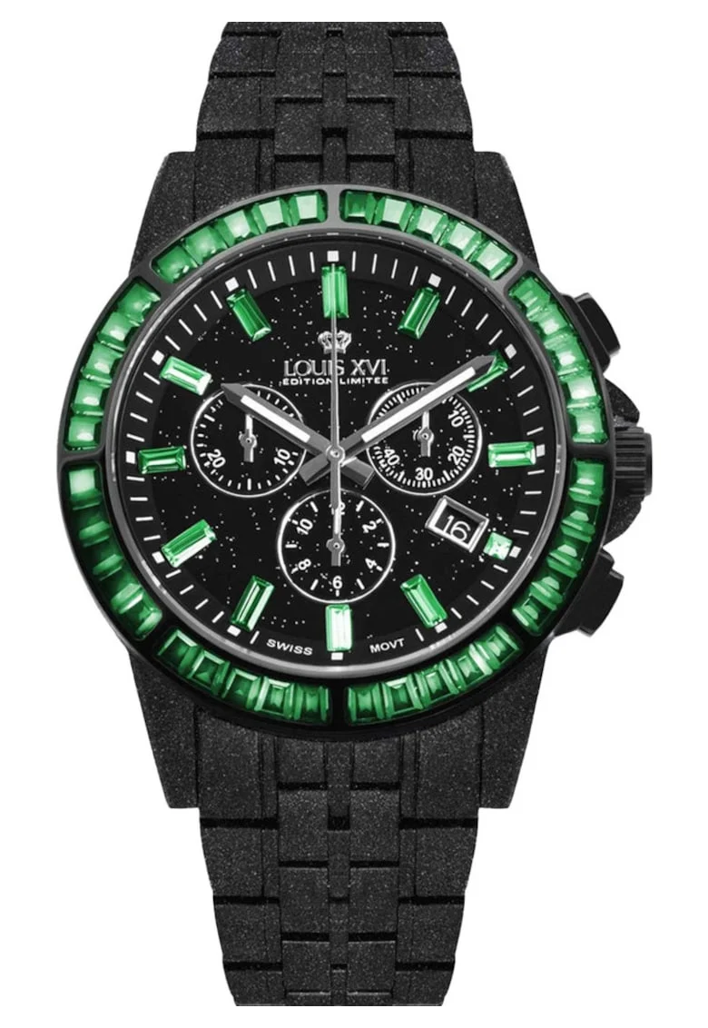 Ceas barbatesc  cronograf, 43mm, 10ATM