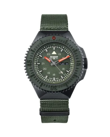 Ceas barbatesc  109858, Quartz, 46mm, 20ATM, Negru