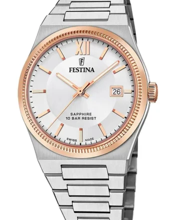 F20036/1 Mens Watch Swiss Made Rivé 40mm 10ATM
