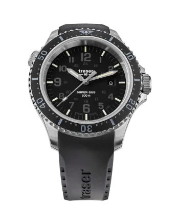 H3 109377 P67 T25 SuperSub black 46 mm diver 50ATM