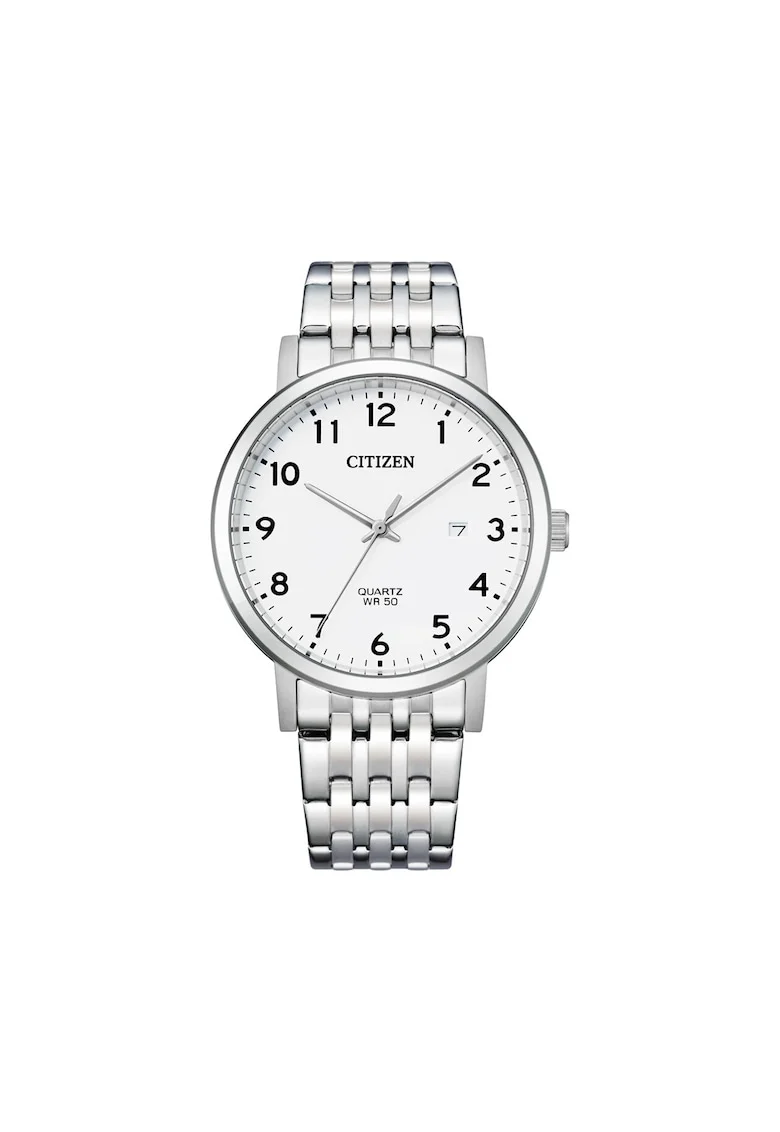 Ceas barbatesc  , Quartz, 41mm, 5ATM, Argintiu