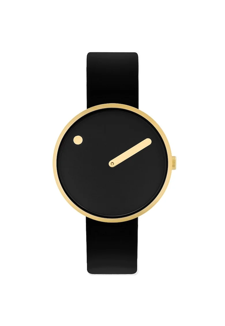 34087-4114G Unisex Black 34mm 5ATM