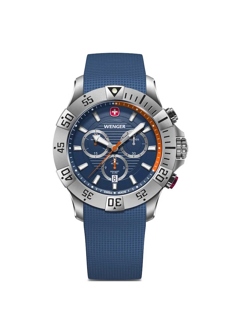 Ceas barbatesc  01.0643.124, Quartz, 43mm, 20ATM