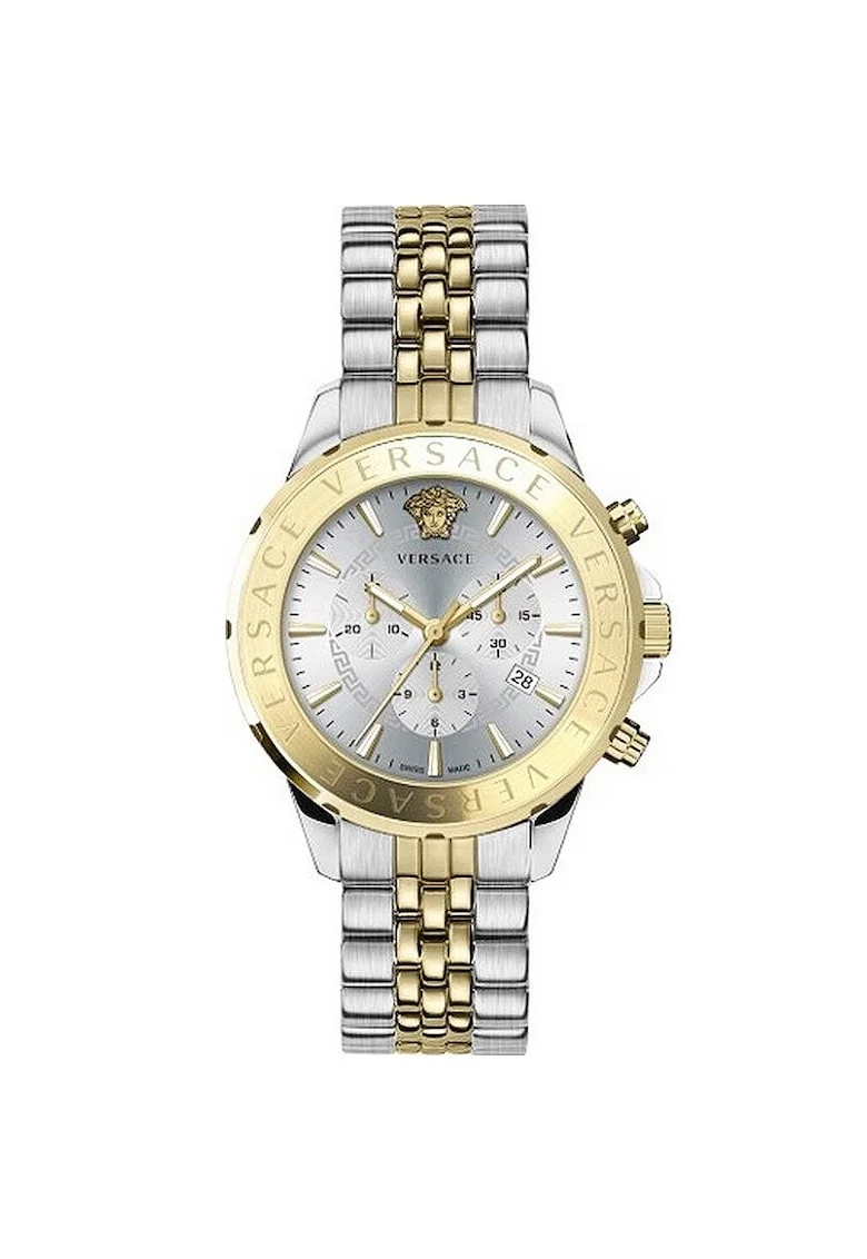 Ceas barbatesc  model VEV601623, bratara metalica, 44mm, 5 ATM