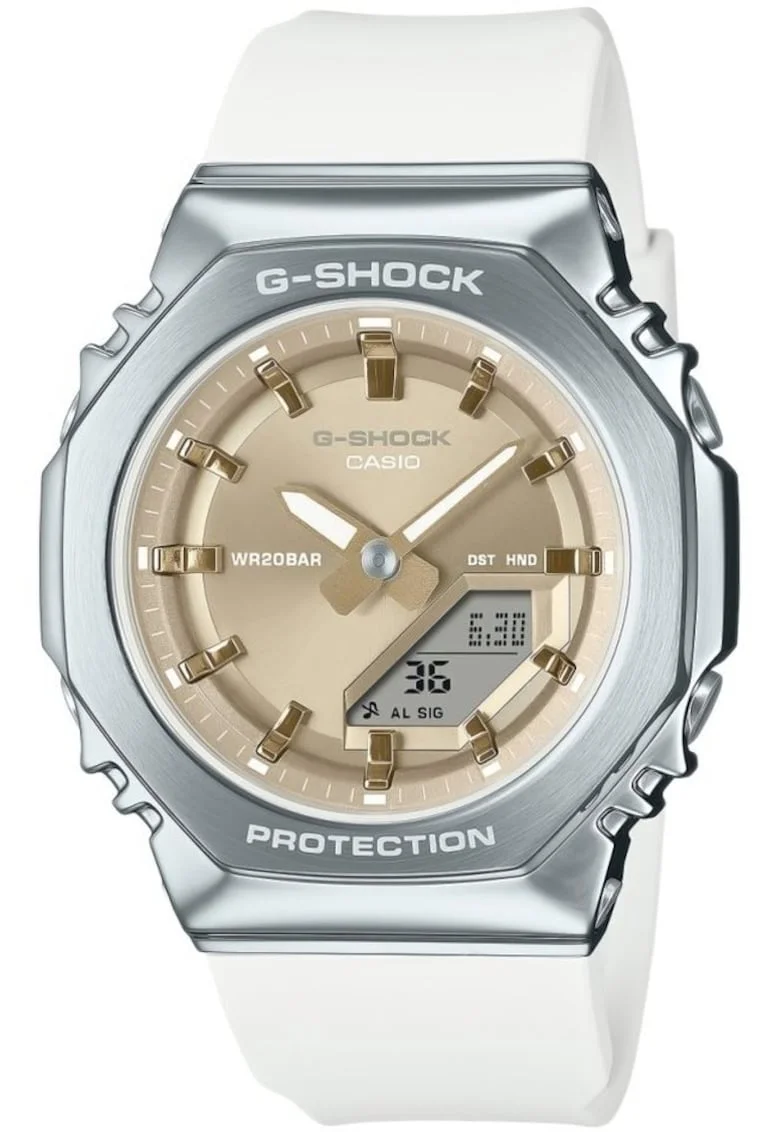 Ceas de dama  GM-S2110-7A9ER alb sport, rezistent la socuri