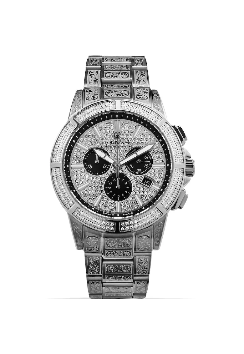 Ceas barbatesc  LXVI1127, Quartz, 43mm, 5ATM