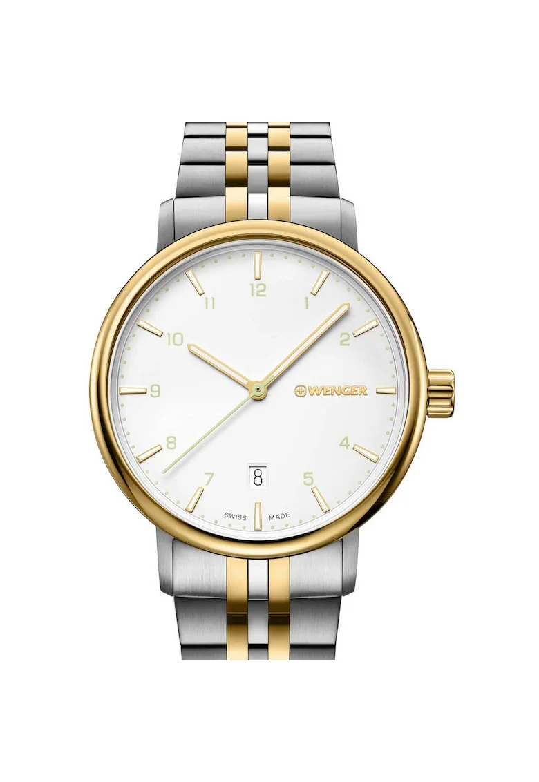 Ceas barbatesc  01.1731.122, Quartz, 40mm, 10ATM, Auriu