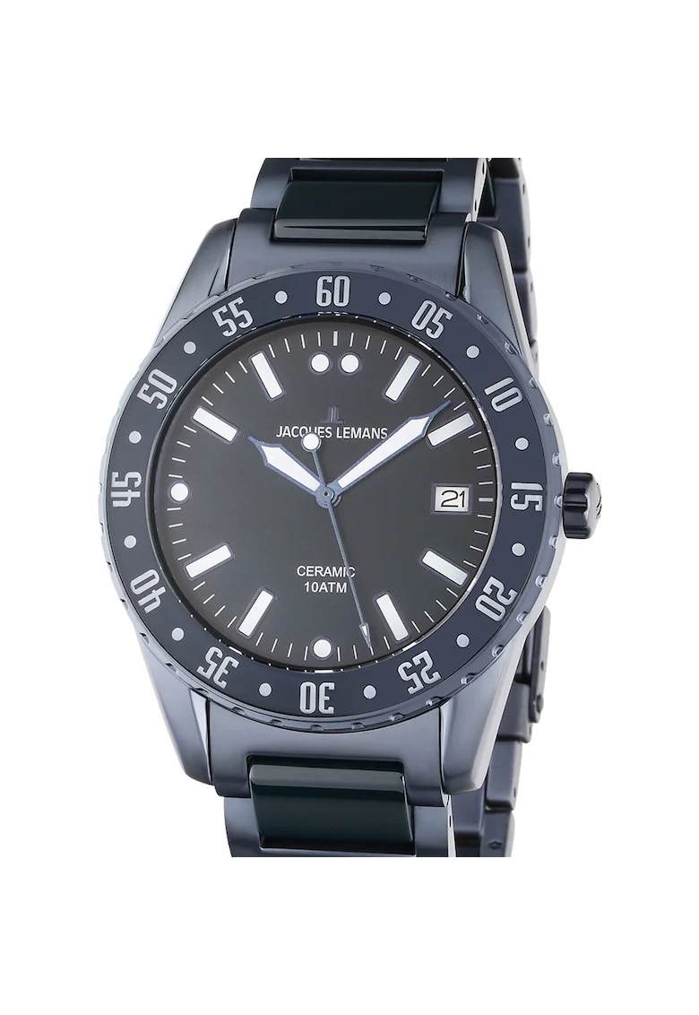 Ceas barbatesc  Quartz, 42mm, 10ATM - 74676, Albastru