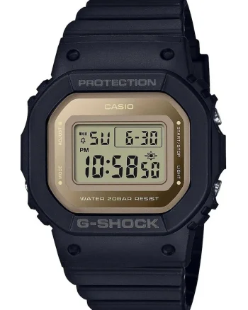 Ceas cu o curea din rasina G-Shock, Negru
