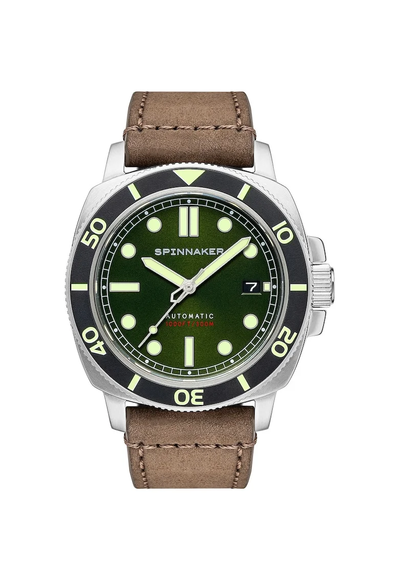 Ceas barbatesc  Automatic, 42mm, 30ATM, Verde