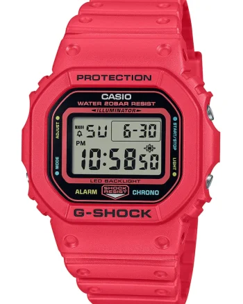 Ceas digital G-Shock, Rosu vermillion