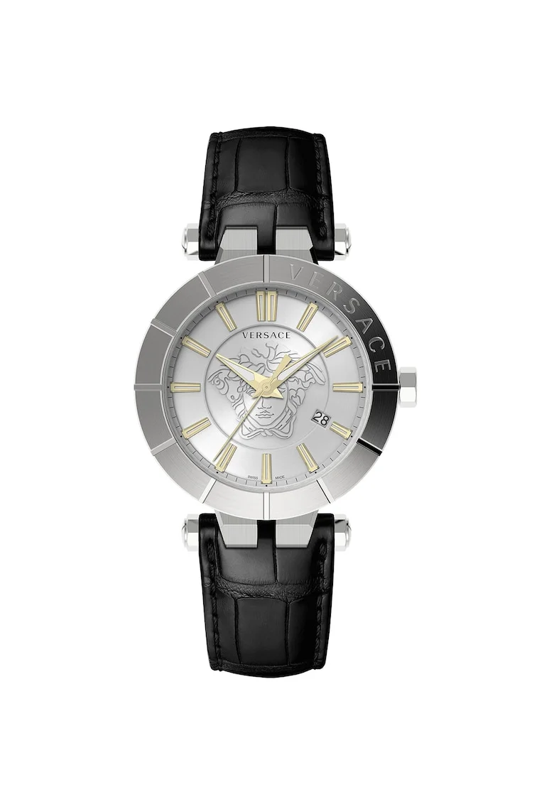 Ceas barbatesc  Quartz, 43mm, 5ATM, Negru
