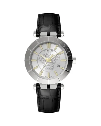 Ceas barbatesc  Quartz, 43mm, 5ATM, Negru