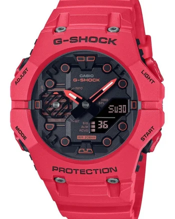 Ceas cu functii multiple, Rosu vermillion