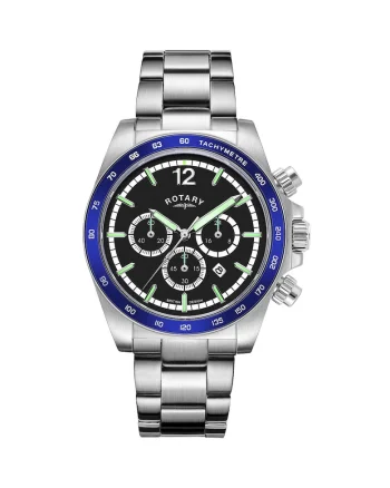 Ceas barbatesc  Quartz, 41mm, 10ATM, Negru