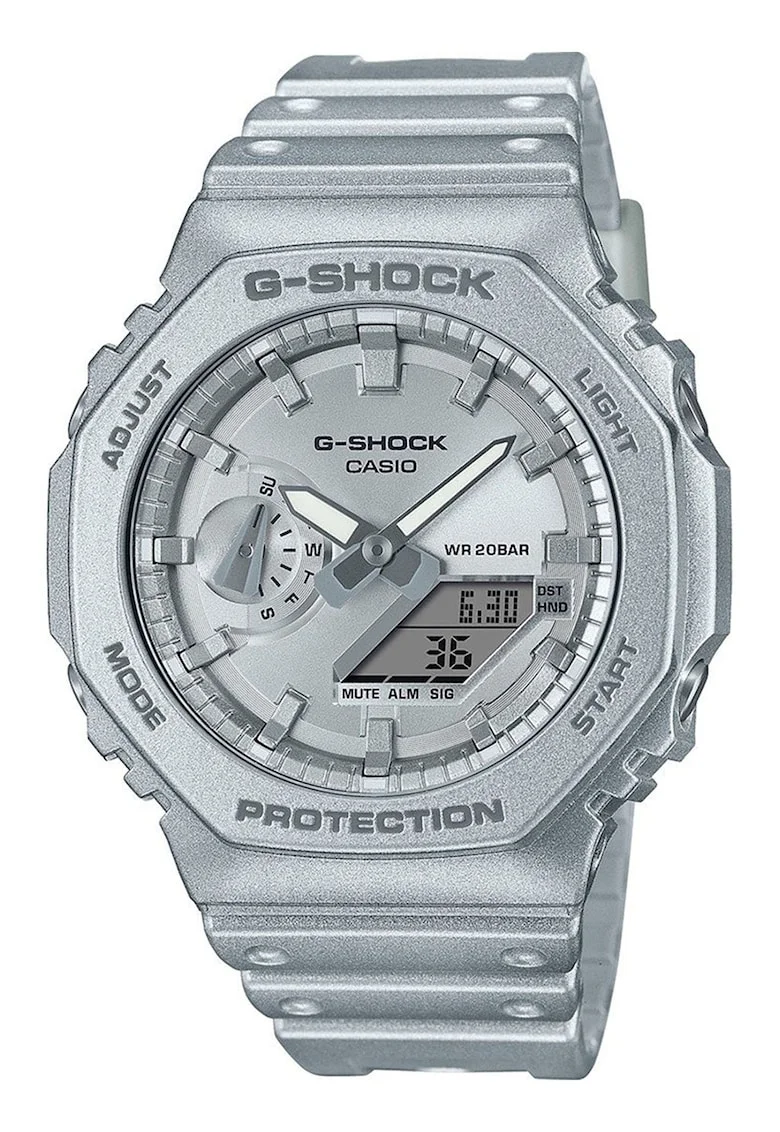 Ceas digital analog G-Shock, Gri deschis