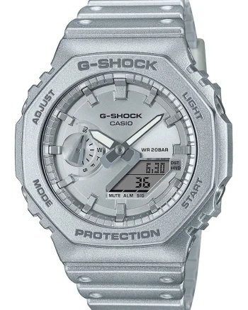 Ceas digital analog G-Shock, Gri deschis