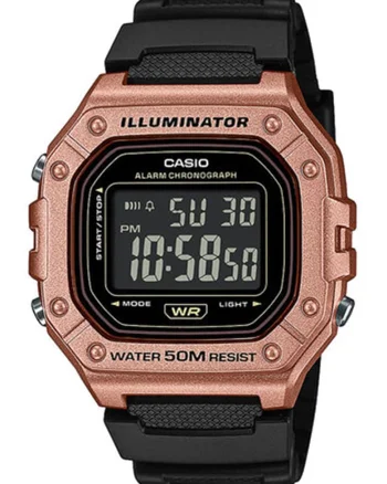 Ceas digital, Negru