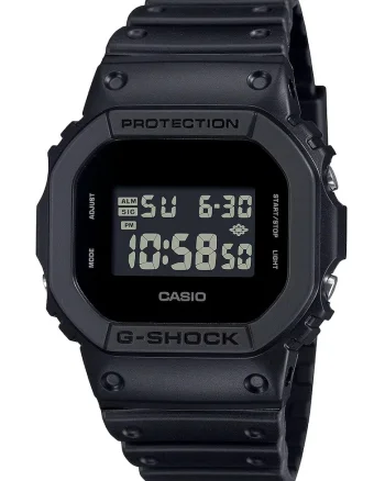 Ceas digital dreptunghiular G-Shock, Negru