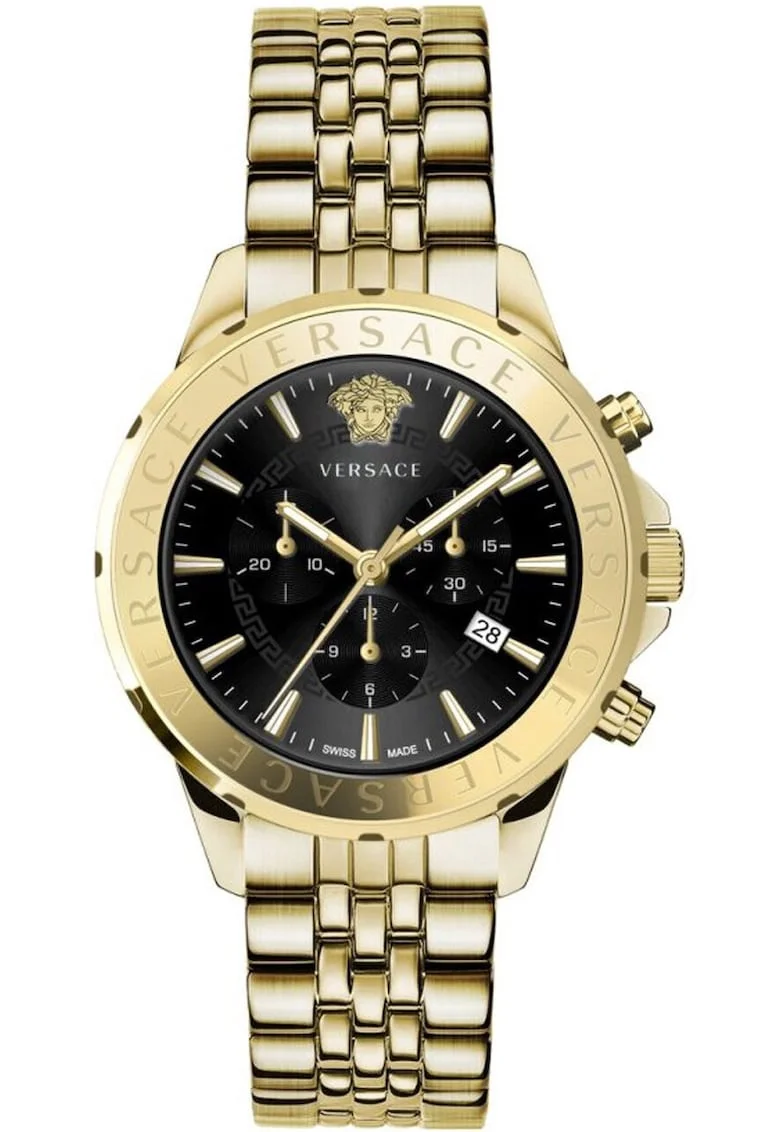 Ceas barbatesc  VEV602 Quartz, 44mm, 5ATM, Auriu