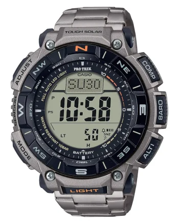 Ceas digital Pro-Trek, Gri