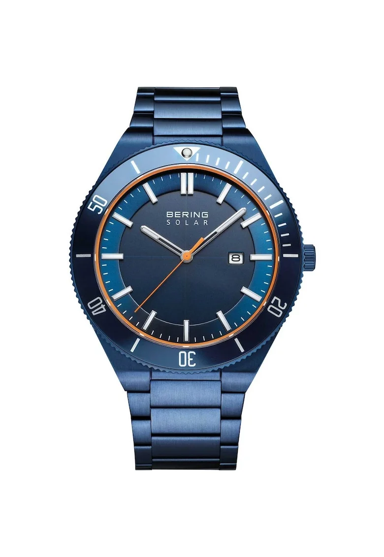 Ceas barbatesc  Quartz, 43mm, 10ATM - 46794, Albastru
