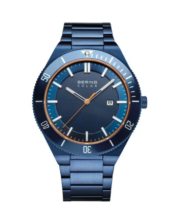 Ceas barbatesc  Quartz, 43mm, 10ATM - 46794, Albastru