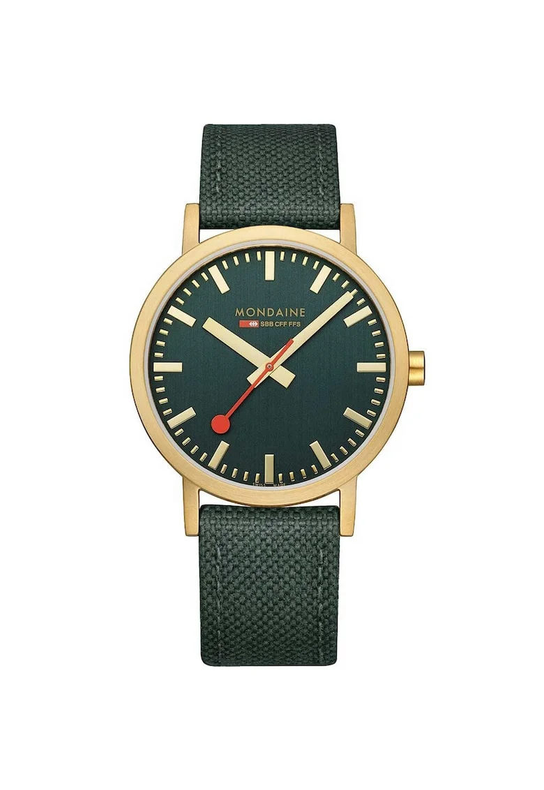 Ceas barbatesc  Quartz, 40mm, Verde
