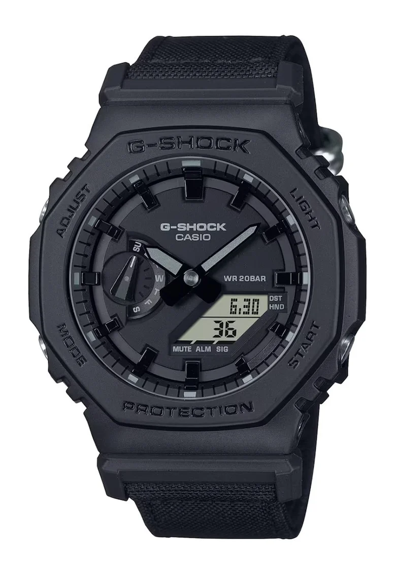 Ceas analog si digital unisex G-Shock, Negru