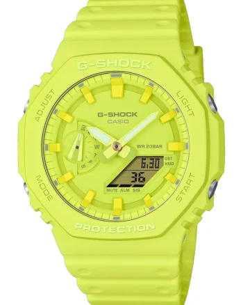 Ceas quartz unisex G-Shock, Galben